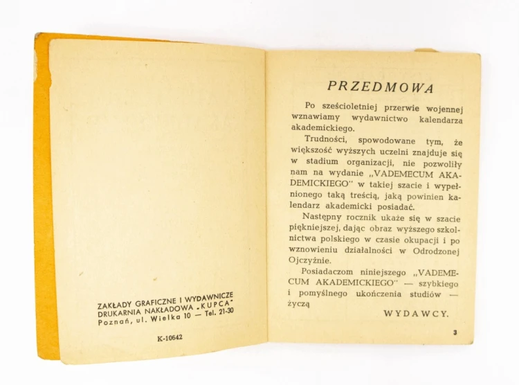 VADEMECUM AKADEMICKIE POZNAŃ 1945