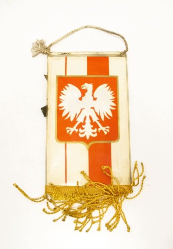 STARY PROPORCZYK Z ODZNAKAMI, PZW RZUTOWE MISTRZOSTWA POLSKI, POZNAŃ 1985