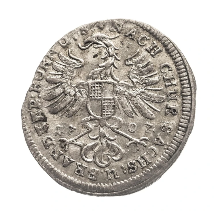 Niemcy, Brandenburgia-Bayreuth Christian Ernest, 1/24 talara 1707 rok