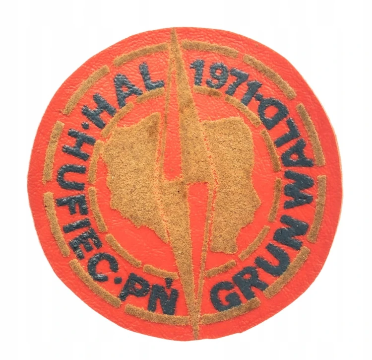 NASZYWKA HARCERSKA - HAL, HUFIEC POZNAŃ GRUNWALD 1971