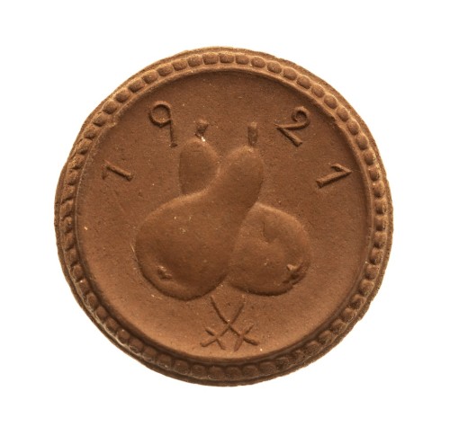 Grünberg (Zielona Góra), 50 fenigów 1921 - porcelana