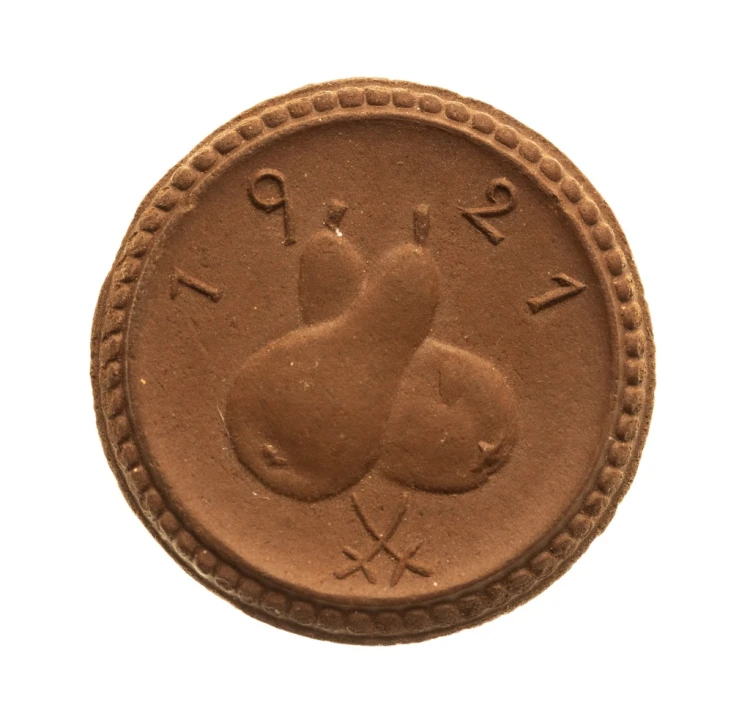 Grünberg (Zielona Góra), 50 fenigów 1921 - porcelana