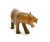 STARA DREWNIANA FIGURKA LAMPART / GEPARD