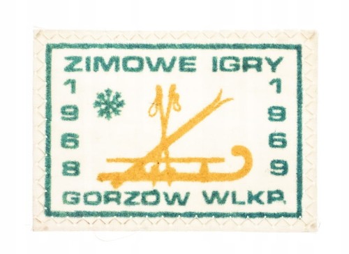 NASZYWKA ZIMOWE IGRY, GORZÓW WIELKOPOLSKI 1968