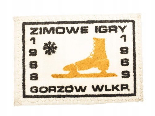 NASZYWKA ZIMOWE IGRY, GORZÓW WIELKOPOLSKI 1968