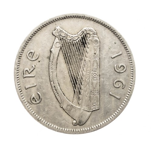 Irlandia, 1/2 korony Koń, 1961 rok.