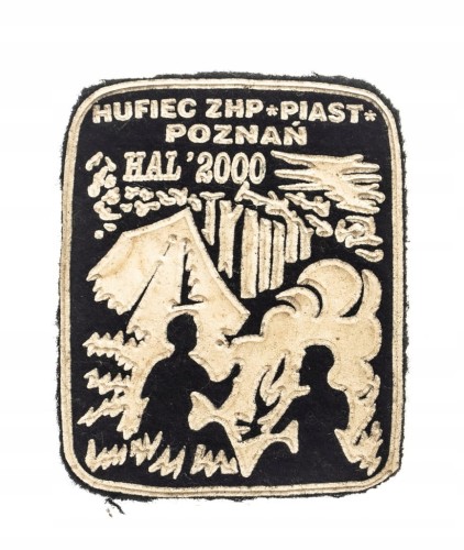 NASZYWKA HARCERSKA - HUFIEC PIAST POZNAŃ, HAL 2000