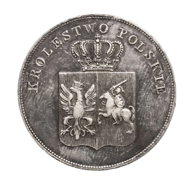 Powstanie Listopadowe, 5 złotych 1831 KG, Warszawa