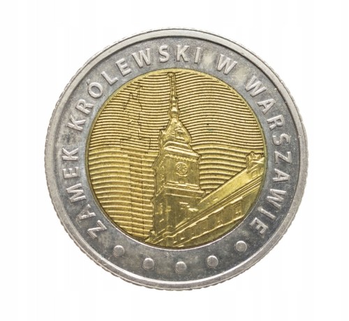5 ZŁOTYCH 2014 - ZAMEK KRÓLEWSKI W WARSZAWIE stan 1