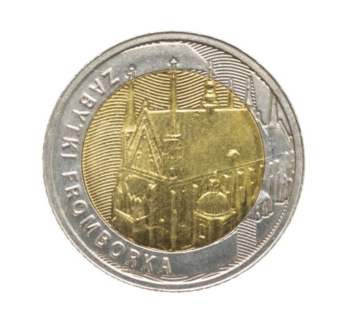5 ZŁOTYCH 2019 - ZABYTKI FROMBORKA stan 1