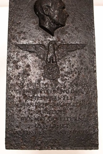 Niemcy, III Rzesza, Adolf Hitler, plakieta Kancelarii Rzeszy, Berlin 1939