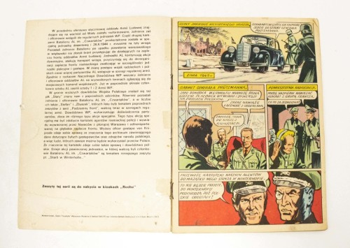 STARY KOMIKS PODZIEMNY FRONT - SKARB W WINTERHOFIE 1979