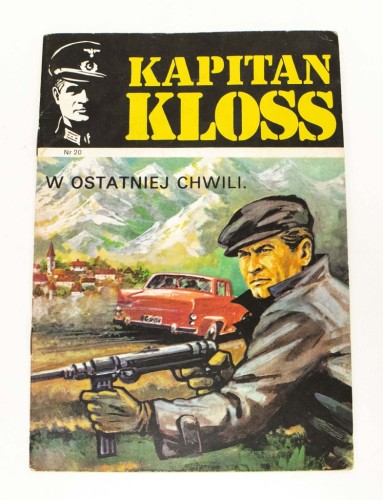 STARY KOMIKS KAPITAN KLOSS - W OSTATNIEJ CHWILI (NR 20) 1988