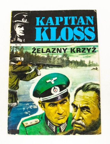 STARY KOMIKS KAPITAN KLOSS - ŻELAZNY KRZYŻ (NR 14) LATA 80