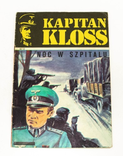 STARY KOMIKS KAPITAN KLOSS - NOC W SZPITALU (NR 12) 1987