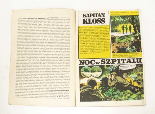 STARY KOMIKS KAPITAN KLOSS - NOC W SZPITALU (NR 12) 1987