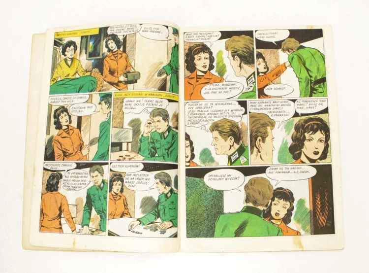 STARY KOMIKS KAPITAN KLOSS - PARTIA DOMINA (NR 11) 1987