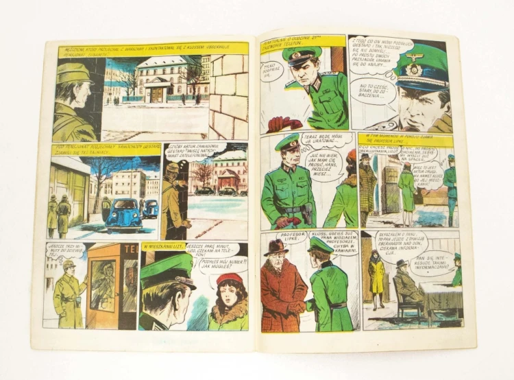 STARY KOMIKS KAPITAN KLOSS - PARTIA DOMINA (NR 11) 1987