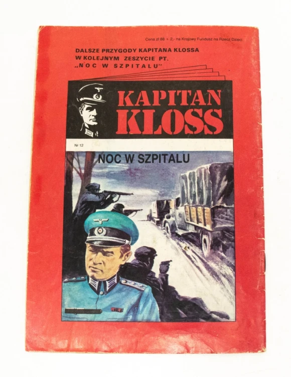 STARY KOMIKS KAPITAN KLOSS - PARTIA DOMINA (NR 11) 1987