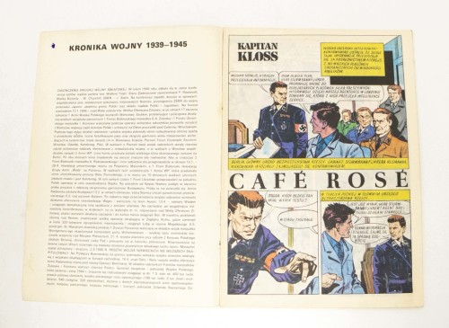 STARY KOMIKS KAPITAN KLOSS - CAFE ROSE (NR 8) 1986