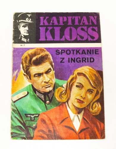 STARY KOMIKS KAPITAN KLOSS - SPOTKANIE Z INGRID (NR 7) 1986