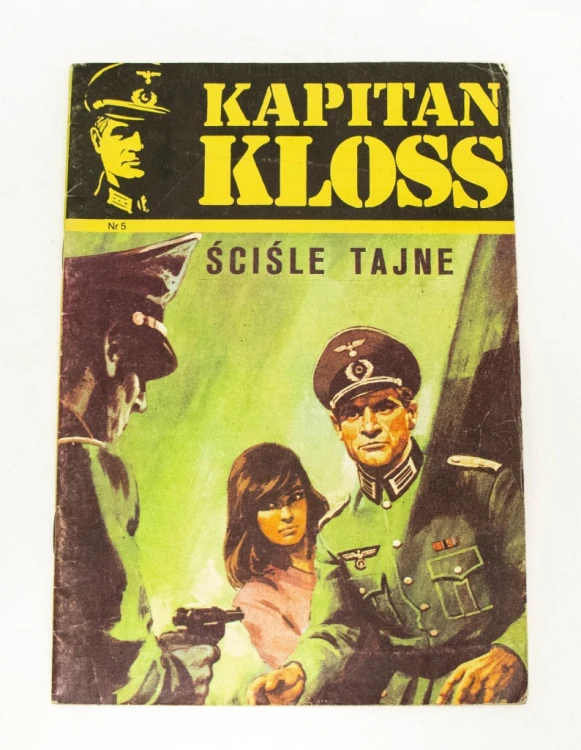 STARY KOMIKS KAPITAN KLOSS - ŚCIŚLE TAJNE (NR 5) 1986