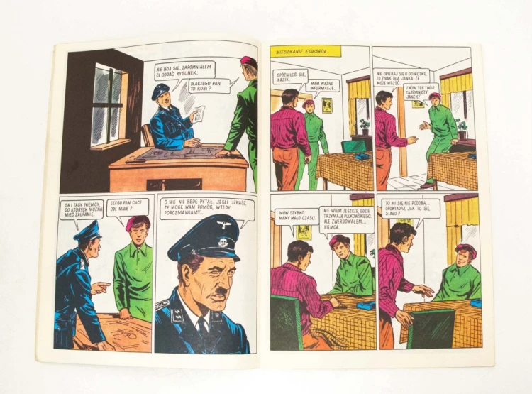 STARY KOMIKS KAPITAN KLOSS - ŚCIŚLE TAJNE (NR 5) 1986