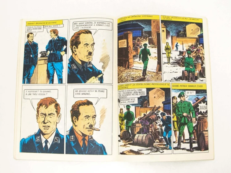 STARY KOMIKS KAPITAN KLOSS - ŚCIŚLE TAJNE (NR 5) 1986