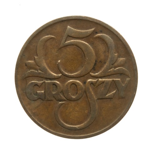 Polska, II Rzeczpospolita, 5 groszy 1925, Warszawa