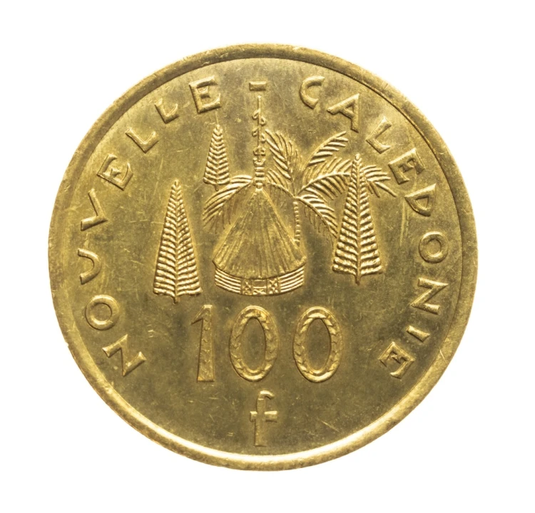 Francja, Nowa Kaledonia 100 franków, 2008 rok.