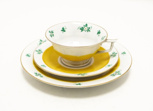 STARY ZESTAW PORCELANOWY TRIO SELMANN WEIDEN