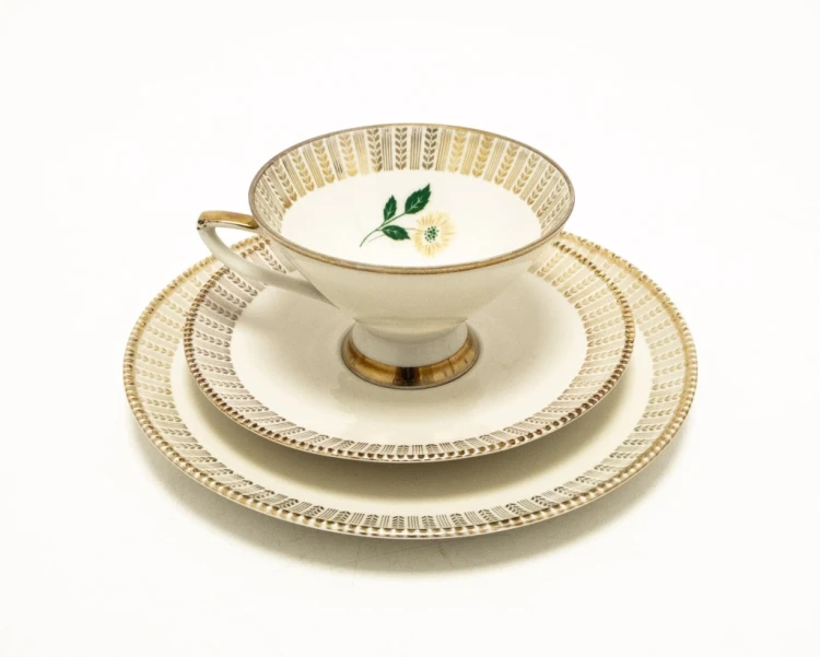 STARY ZESTAW PORCELANOWY TRIO WINTERLING ROSLAU BAWARIA