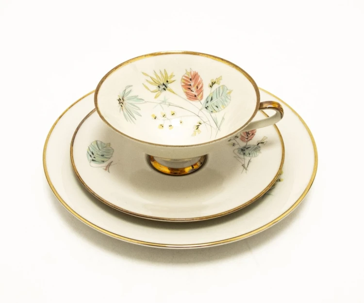 STARY ZESTAW PORCELANOWY TRIO Z&CO TIRSCHENREUTH BAWARIA