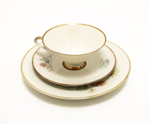 STARY ZESTAW PORCELANOWY TRIO Z&CO TIRSCHENREUTH BAWARIA