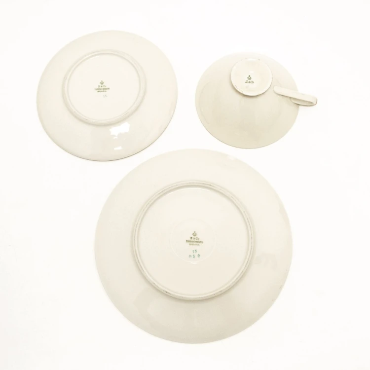STARY ZESTAW PORCELANOWY TRIO Z&CO TIRSCHENREUTH BAWARIA