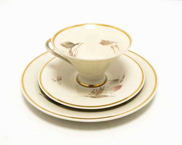STARY ZESTAW PORCELANOWY TRIO ZEH SCHERZER BAWARIA