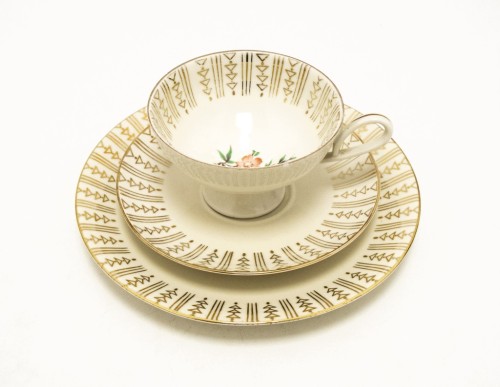 STARY ZESTAW PORCELANOWY TRIO BAWARIA