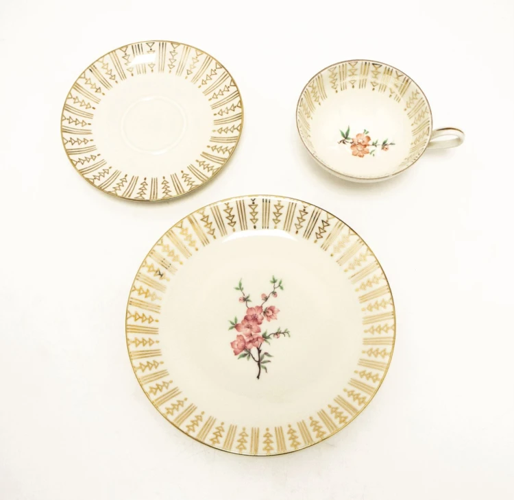 STARY ZESTAW PORCELANOWY TRIO BAWARIA