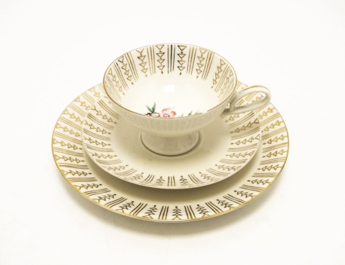 STARY ZESTAW PORCELANOWY TRIO BAWARIA
