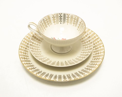 STARY ZESTAW PORCELANOWY TRIO BAWARIA