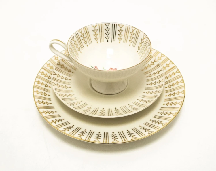 STARY ZESTAW PORCELANOWY TRIO BAWARIA