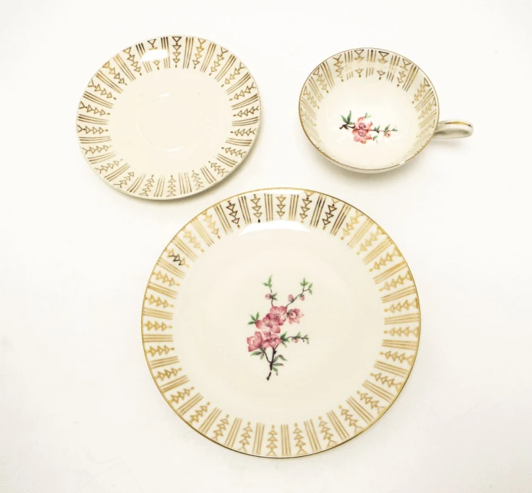 STARY ZESTAW PORCELANOWY TRIO BAWARIA