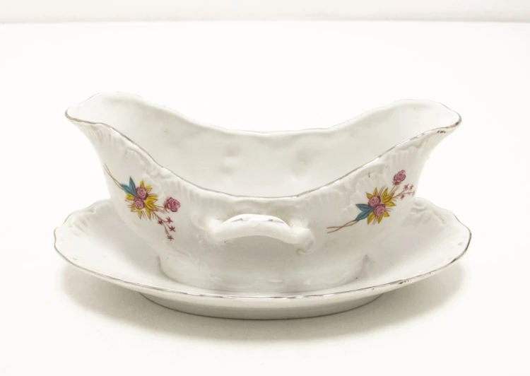 STARA PORCELANOWA SOSJERKA ĆMIELÓW