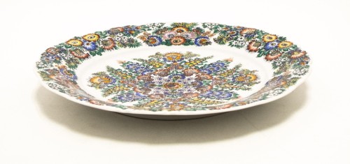 STARY PORCELANOWY TALERZ WAWEL, KRYSTYNA SZKILNIK, OPOLE 1981