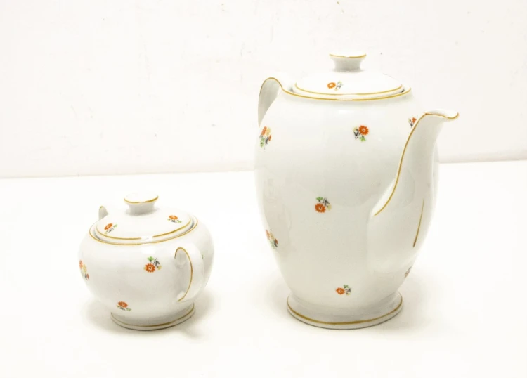 STARY PORCELANOWY DZBANEK I CUKIERNICZKA GIESCHE BOGUCICE
