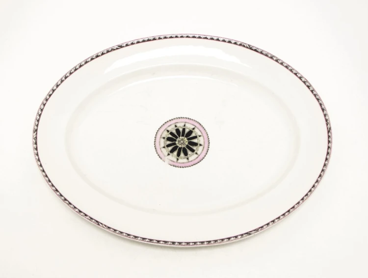 STARA PORCELANOWA PATERA KPM BERLIN (POŁOWA XIX WIEKU)
