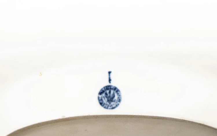 STARA PORCELANOWA PATERA KPM BERLIN (POŁOWA XIX WIEKU)
