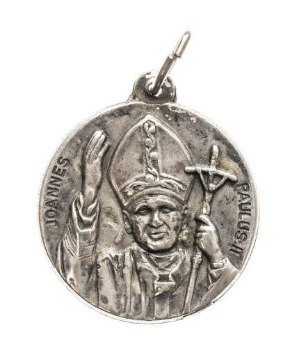 Medalik, Jan Paweł II, Rzym.