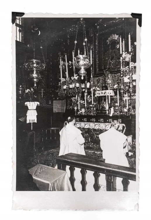 STARA FOTOGRAFIA / POCZTÓWKA - JASNA GÓRA / RUDNIKI 1942