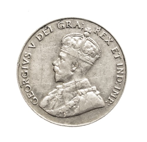Kanada, Jerzy V, 5 centów, 1933 rok.